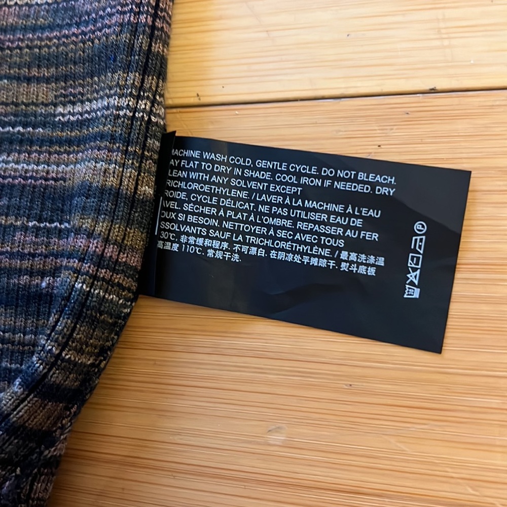 Theory Space-Dye Rib Skirt - Picture 4 of 5